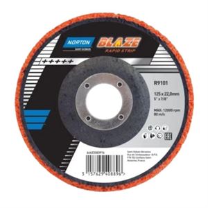 DISCO SUPPORTO FIBRA BLAZE RAPID STRIP R9101 D.115 NORTON