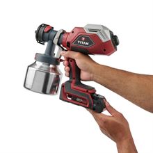 KIT COMPLETO PISTOLA FLEXSPRAY PRO 18V TITAN