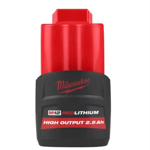 BATTERIA M12 2,5Ah MILWAUKEE