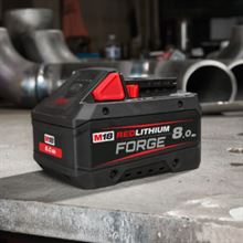 BATTERIA FORGE M18 8Ah FB8 MILWAUKEE