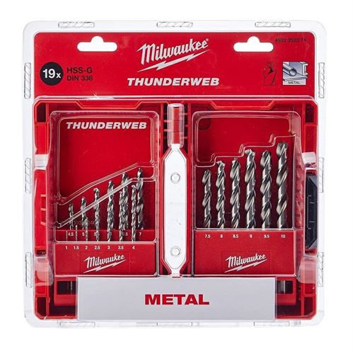 CASSETTA PUNTE HSS-G PZ.19 MILWAUKEE 4932493869
