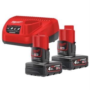 KIT ENERGY 12V 4,0 AH MILWAUKEE 4933459211