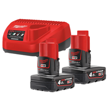 KIT ENERGY 12V 4,0 AH MILWAUKEE 4933459211