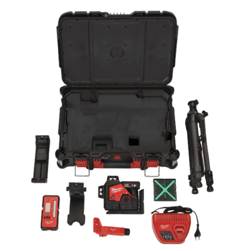 LASER VERDE M12 TM A 3 LINEE 3PLKIT-401P 4933478960 MILWAUKEE
