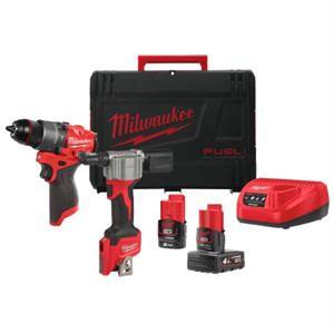 KIT M12 TRAPANO + RIVETTATRICE MILWAUKEE 4933480593