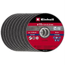 BOX 10 DISCHI PER METALLO 115X1,0mm EINHELL 49711525