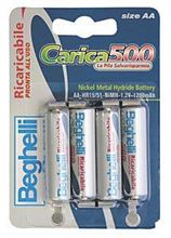 BATTERIA RICARICABILE STILO BEGHELLI 1200mA