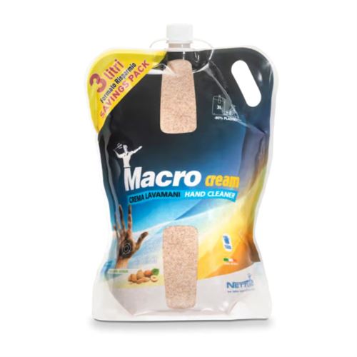 CREMA LAVAMANI MACROCREAM RICARICA T-BAG ML.3000 NETTUNO