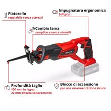 GATTUCCIO EINHELL TE-AP 18 LI PXC